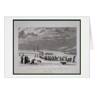 The Crews of H.M.S. Hecla & Griper cutting into Wi