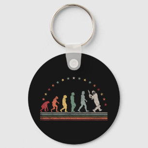 The Cricket Evolution Retro Cricketer Men Cricket  Key Ring