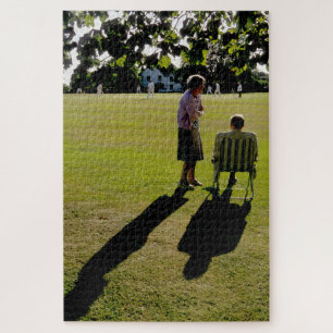 The Cricket Match Jigsaw Puzzle