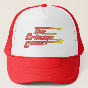 The Crimson Comet Logo Trucker Hat