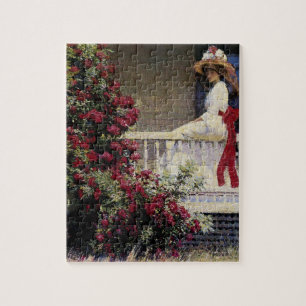 The Crimson Rambler Jigsaw Puzzle