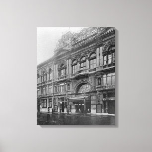 The Criterion Restaurant and Theatre, 1902 Canvas Print