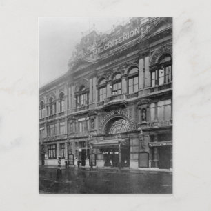 The Criterion Restaurant and Theatre, 1902 Postcard
