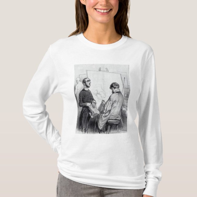 The Critic, published in 'Lecons et Conseils' T-Shirt (Front)
