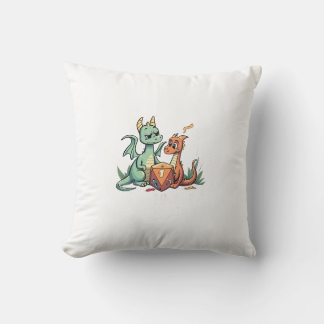 The Critical Fail Club Cushion (Front)