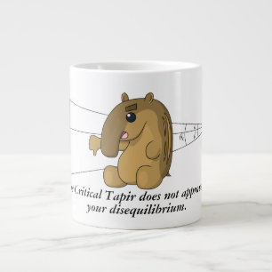 The Critical Tapir- Structural Geology Large Coffee Mug