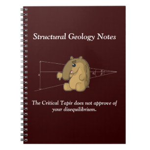 The Critical Tapir- Structural Geology Notebook