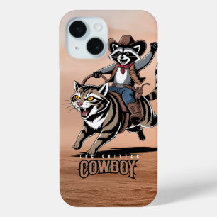 The critter cowboy iPhone 15 case
