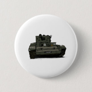 The Cromwell Cruiser Tank 6 Cm Round Badge