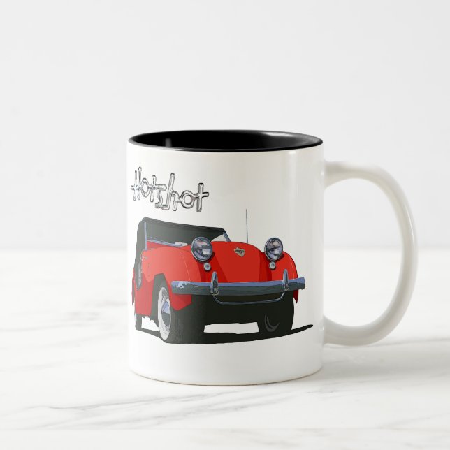 The Crosley Hotshot Two-Tone Coffee Mug (Right)