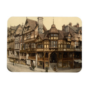 The Cross and Rows, Chester, Cheshire, England Magnet