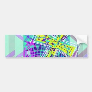 The Cross and the fish. Bumper Sticker