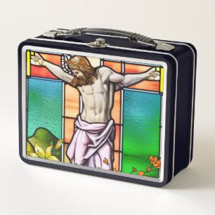 The Cross Metal Lunch Box