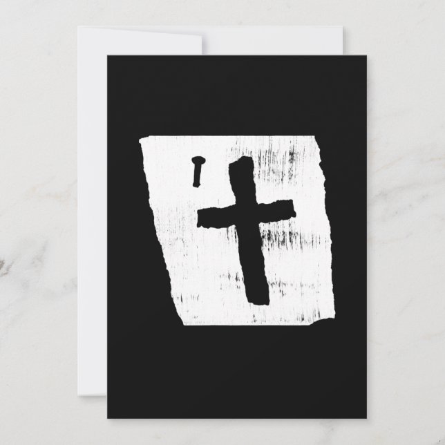 The Cross of Jesus Invitation (Front)