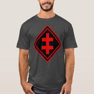 The Cross Of Lorraine - v2 (red) T-Shirt