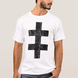 The Cross Of Lorraine (vintage black) T-Shirt