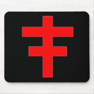 The Cross Pattee of The Scottish Knights Templar Mouse Mat