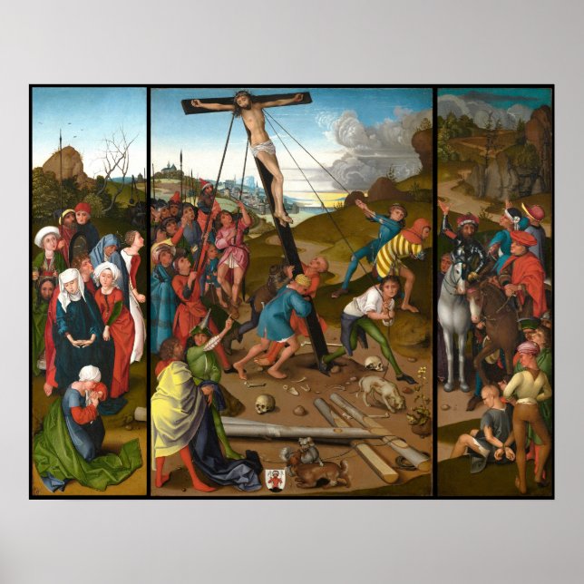 The Cross - Starck Triptych German Fine Art Poster (Front)