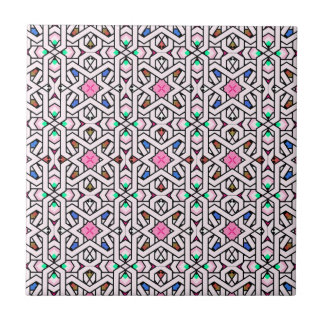 The Cross Stars in Colourful Seamless Pattern  Tile