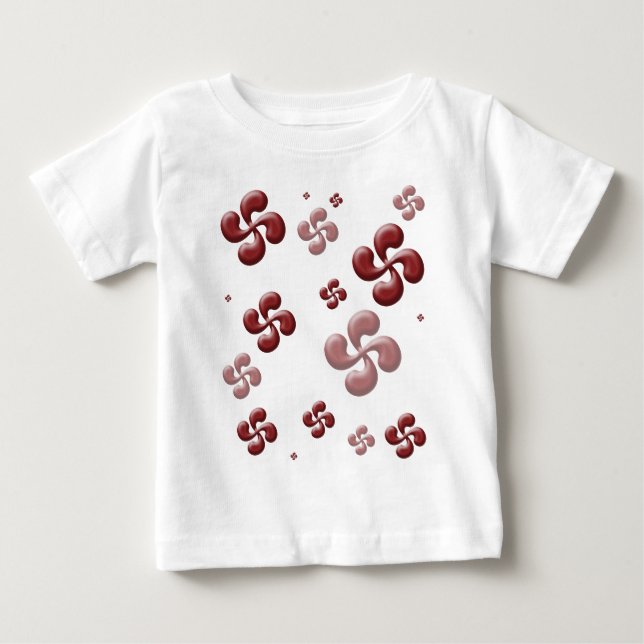 The crosses Basque 3D! Baby T-Shirt (Front)