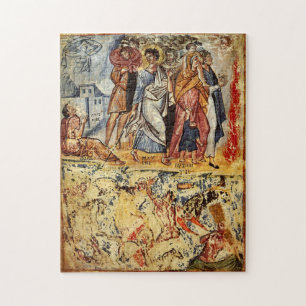 The Crossing of the Red Sea Byzantine Icon Jigsaw Puzzle