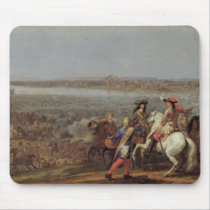 The Crossing of the Rhine, 12th June 1672 Mouse Mat