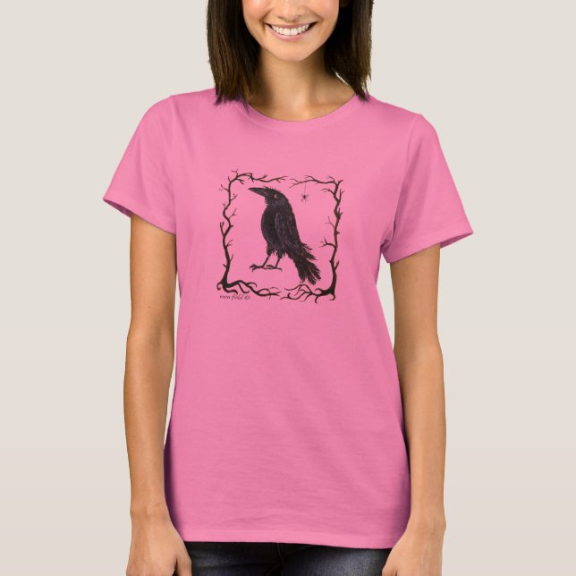 The Crow and the Spider T-Shirt (Front)