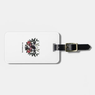 The Crow Laughing Awfully Luggage Tag