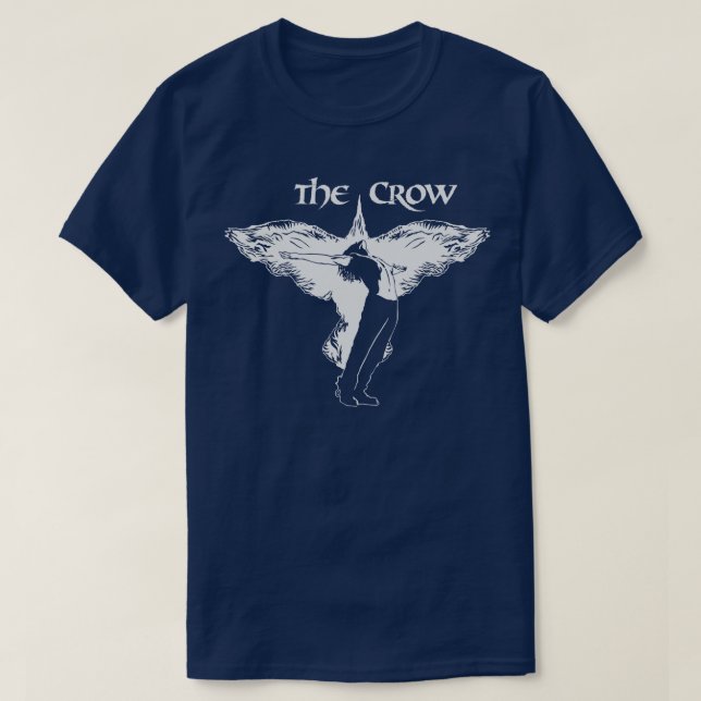 The Crow white T-Shirt (Design Front)