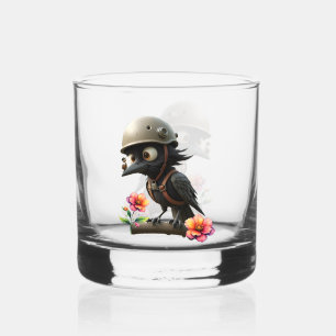 The Crow Who Took Flying Advice from a Snail. Whiskey Glass