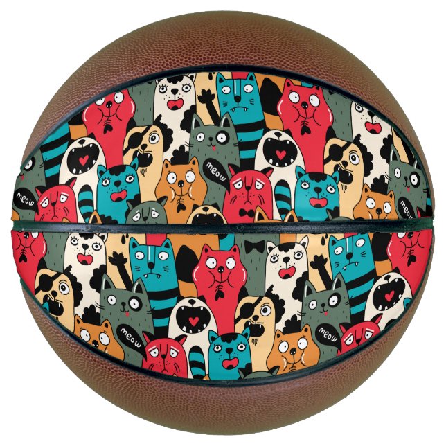 The crowd of cats basketball (Front)