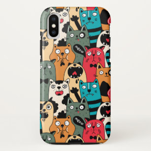 The crowd of cats Case-Mate iPhone case