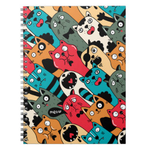 The crowd of cats notebook