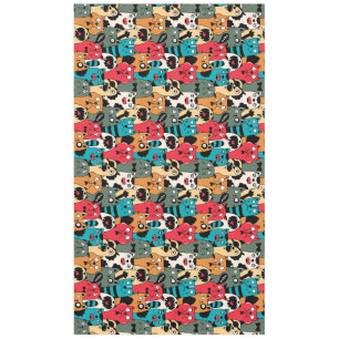 The crowd of cats tablecloth