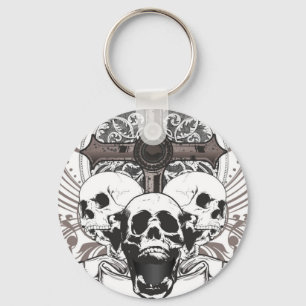 The Crown and Cross Key Ring