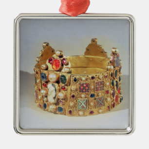 The Crown of Hildesheim Metal Tree Decoration