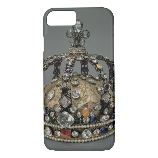 The Crown of Louis XV, 1722 (gilded silver, replac Case-Mate iPhone Case (Back)