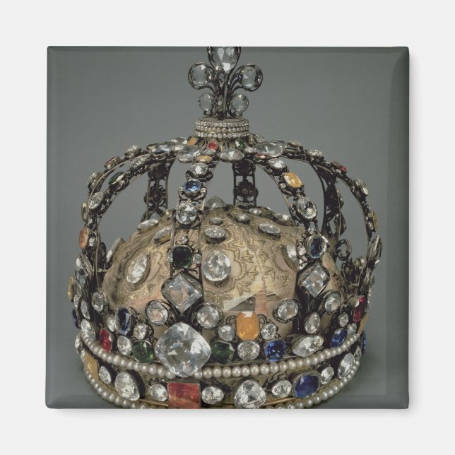 The Crown of Louis XV, 1722 (gilded silver, replac Magnet (Front)