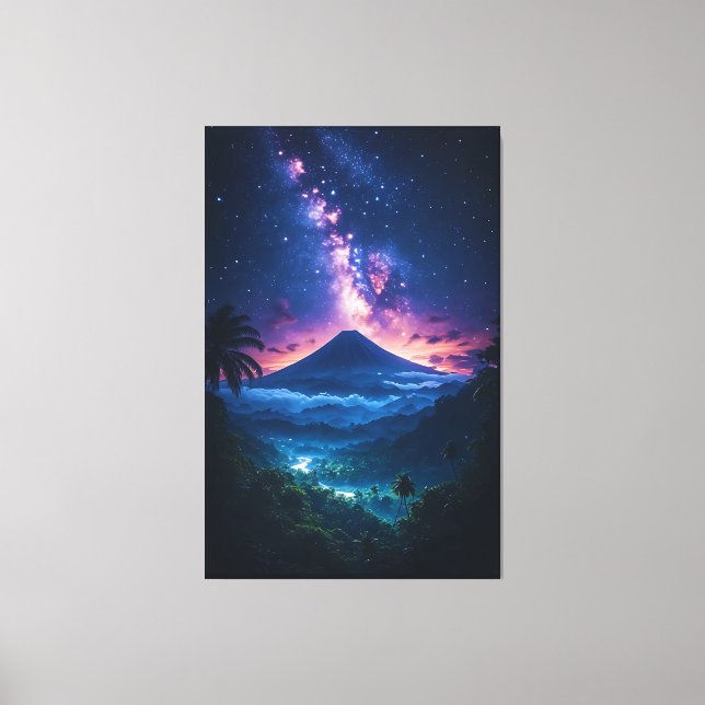 The Crown of the Javanese Sky Canvas Print (Front)