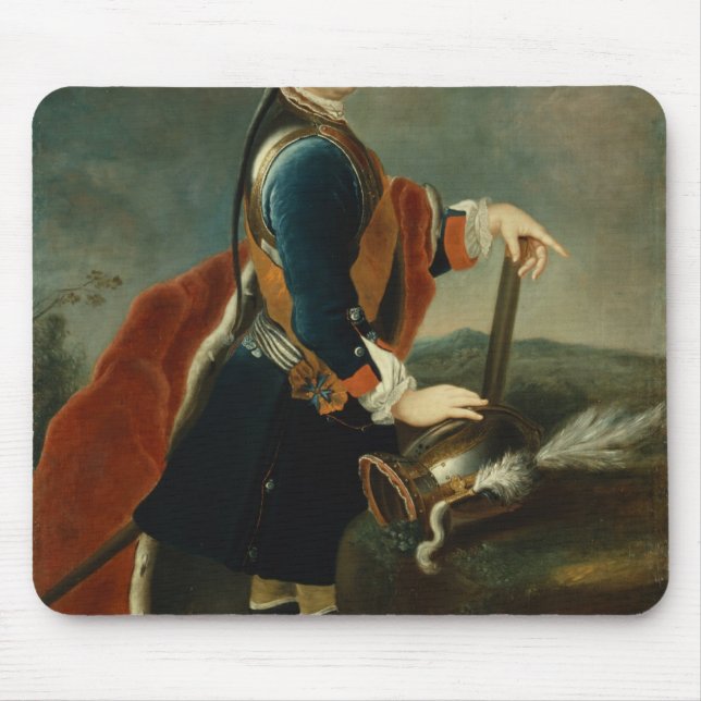 The Crown Prince Frederick II, c.1736 Mouse Mat (Front)