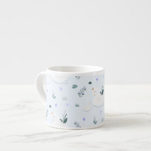 The Crowned Swan Espresso Cup