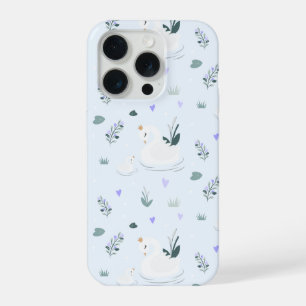 The Crowned Swan iPhone 15 Pro Case