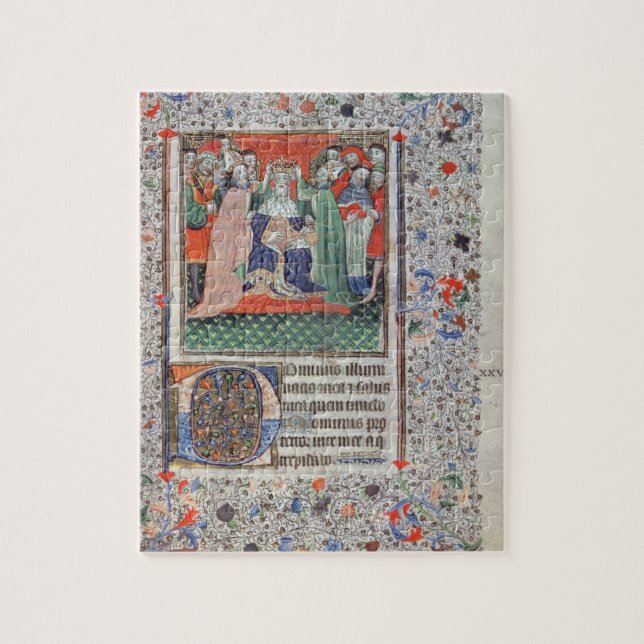 The Crowning of Henry VI (1421-71) at Westminster, Jigsaw Puzzle (Vertical)