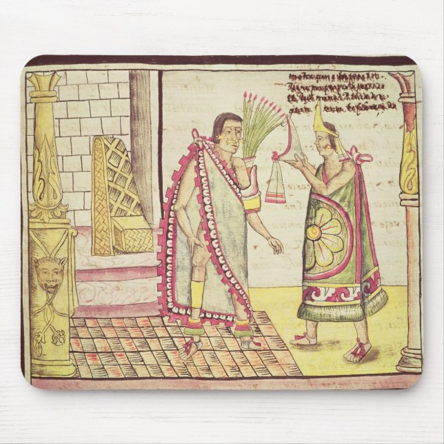 The Crowning of Montezuma II Mouse Mat (Front)