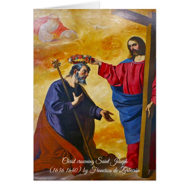 The crowning of Saint Joseph (Front)