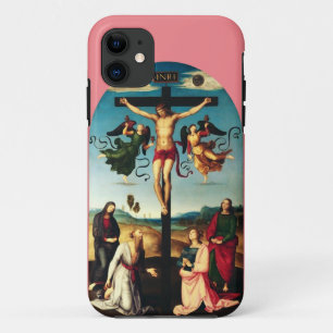 The Crucified Christ with the Virgin Mary iPhone 11 Case