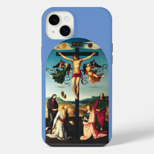 The Crucified Christ with the Virgin Mary iPhone 14 Plus Case