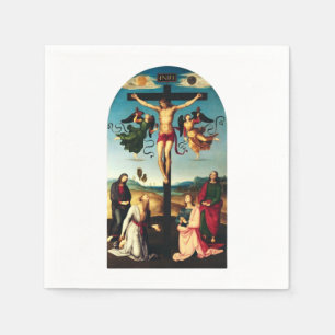 The Crucified Christ with the Virgin Mary Napkin