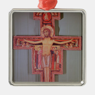 The Crucifix of St. Damian Metal Tree Decoration