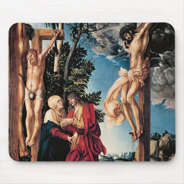 The Crucifixion, 1503 Mouse Mat (Front)